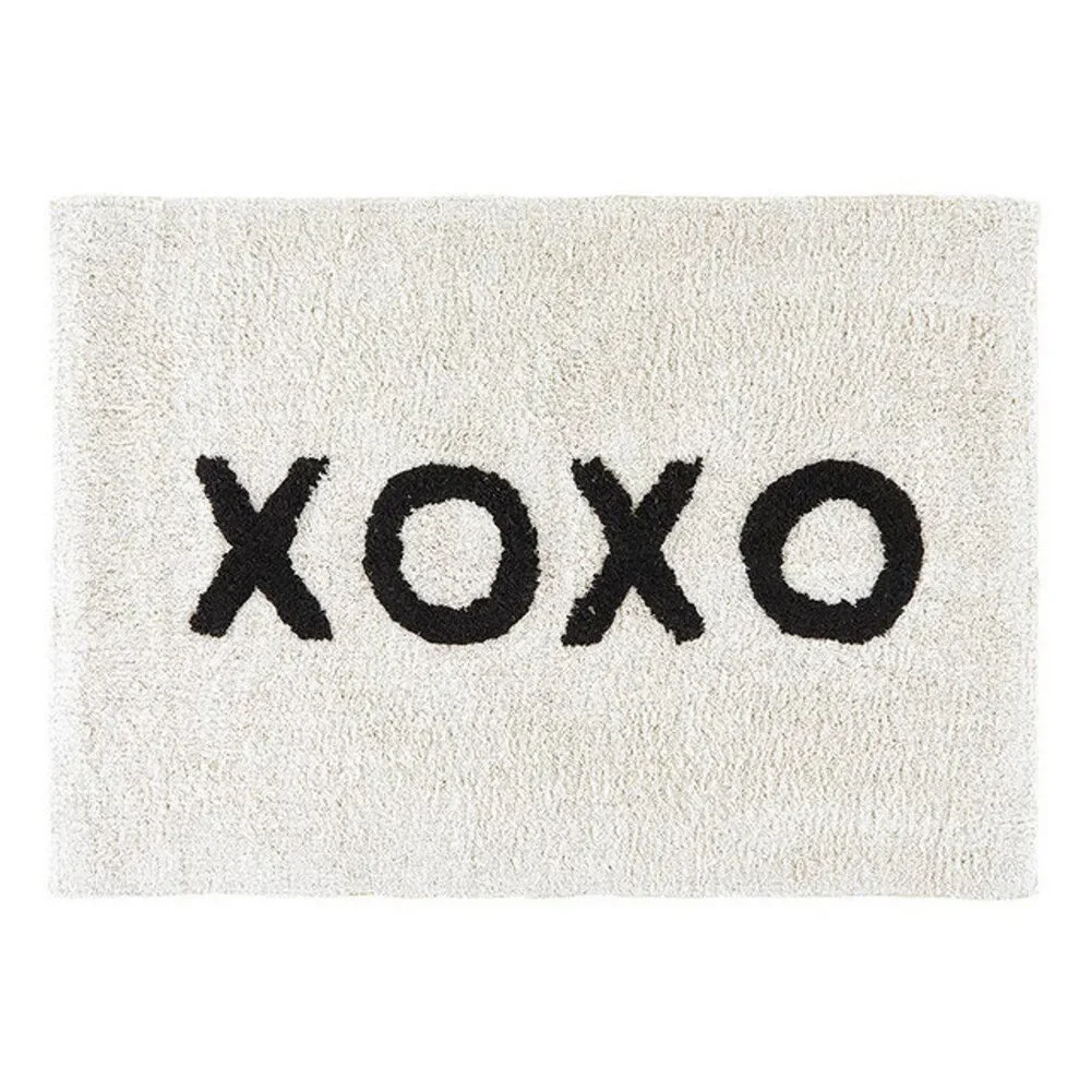 Set of 2 XOXO Bath Mat | Soft Cotton Indoor Rug | 20